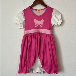 DISNEY Cinderella Inspired Pink Dress with Bow Design